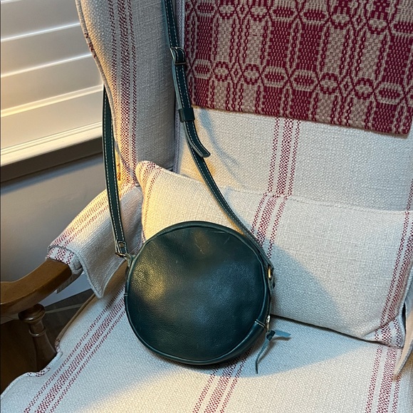 Portland Leather Large Lagoon Green Leather Bag - Picture 7 of 7